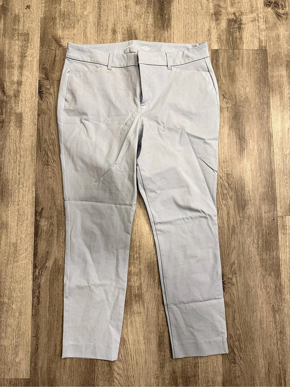 Old Navy High-Rise Pixie Skinny Secret-Smooth Pockets Pants, Gray, Size 14